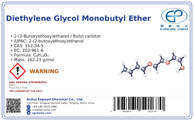 Diethylene glycol monobutyl ether