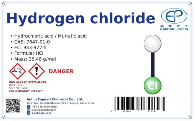 Hydrochloric acid