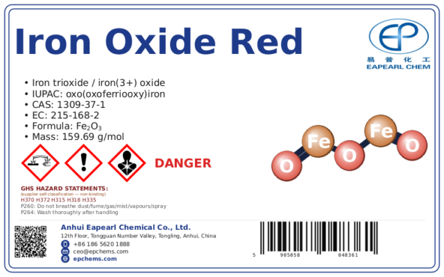 Iron oxide red