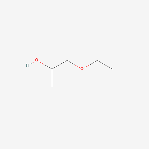 Szkielet 2D Propylene Glycol Ethyl Ether, CAS 1569-02-4, wzór C5H12O2