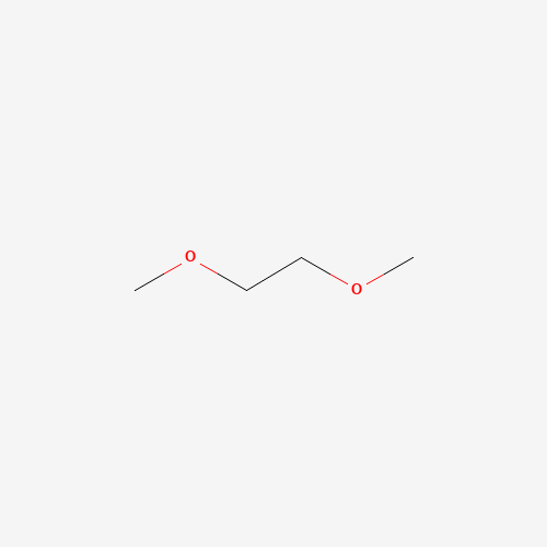 Szkielet 2D Diethylene glycol dimethyl ether, CAS 110-71-4, wzór C4H10O2