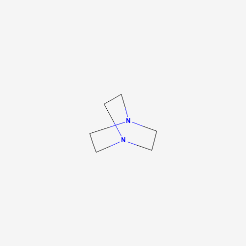 Szkielet 2D Triethylene Diamine, CAS 280-57-9, wzór C6H12N2