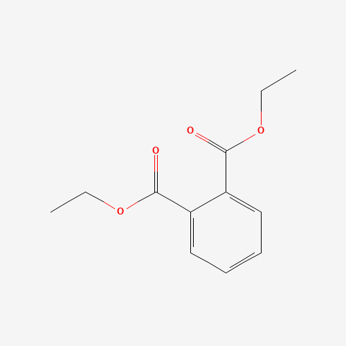 Szkielet 2D Diethyl phthalate (DEP), CAS 84-66-2, wzór C12H14O4