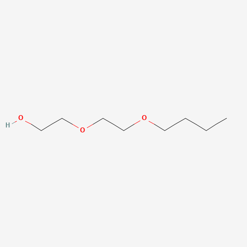 Szkielet 2D Diethylene glycol monobutyl ether, CAS 112-34-5, wzór C8H18O3