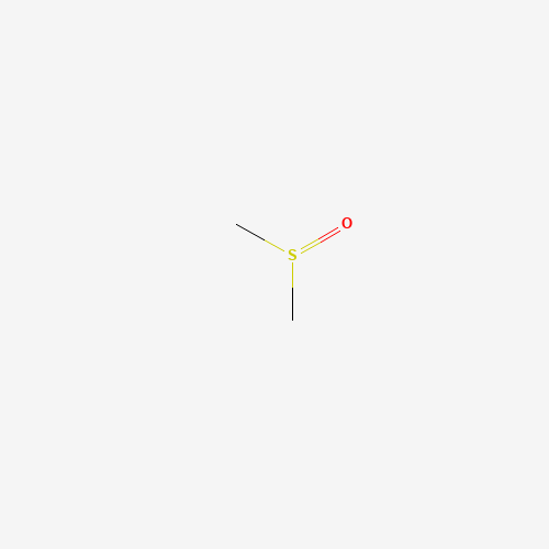 Szkielet 2D Dimethyl Sulfoxide, CAS 67-68-5, wzór C2H6OS
