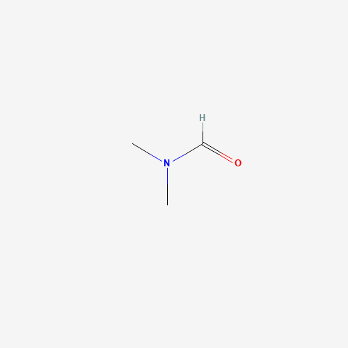 Szkielet 2D Dimethylformamide, CAS 68-12-2, wzór C3H7NO