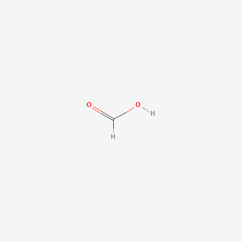 Szkielet 2D Formic Acid, CAS 64-18-6, wzór CH2O2