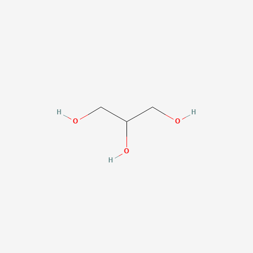 Szkielet 2D Glycerol, CAS 56-81-5, wzór C3H8O3