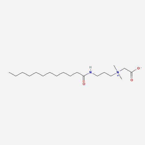 Szkielet 2D Cocamidopropyl betaine, CAS 4292-10-8, wzór C19H38N2O3