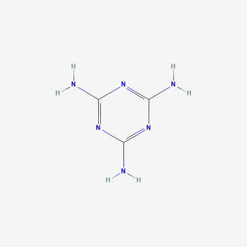 Szkielet 2D Melamine, CAS 108-78-1, wzór C3H6N6