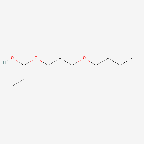 Szkielet 2D Dipropylene glycol mono propyl ether, CAS 35884-42-5, wzór C10H22O3