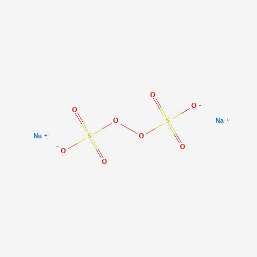 Szkielet 2D Sodium persulfate, CAS 7775-27-1, wzór Na₂O₈S₂