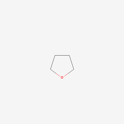 Szkielet 2D Tetrahydrofuran, CAS 109-99-9, wzór C4H8O