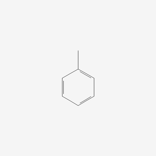 Szkielet 2D Toluene, CAS 108-88-3, wzór C7H8