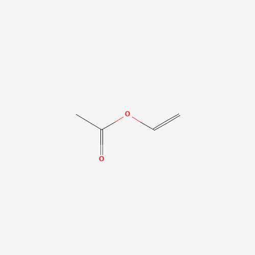 Szkielet 2D Vinyl acetate, CAS 108-05-4, wzór C4H6O2